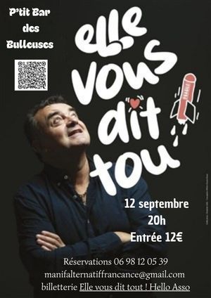 Elle vous dit tout! Grand Succès 2025 du théâtre Al Andalus Avignon ! 
