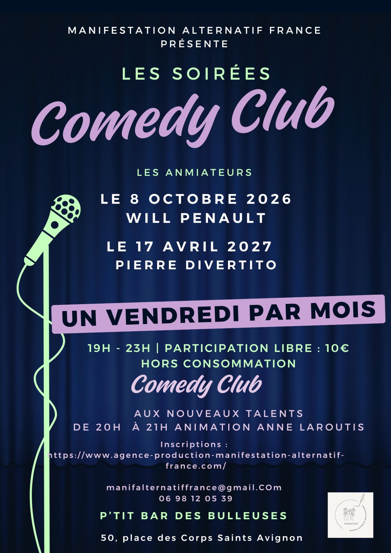 tract des festivals d'été distribué à 2000 exemplaires