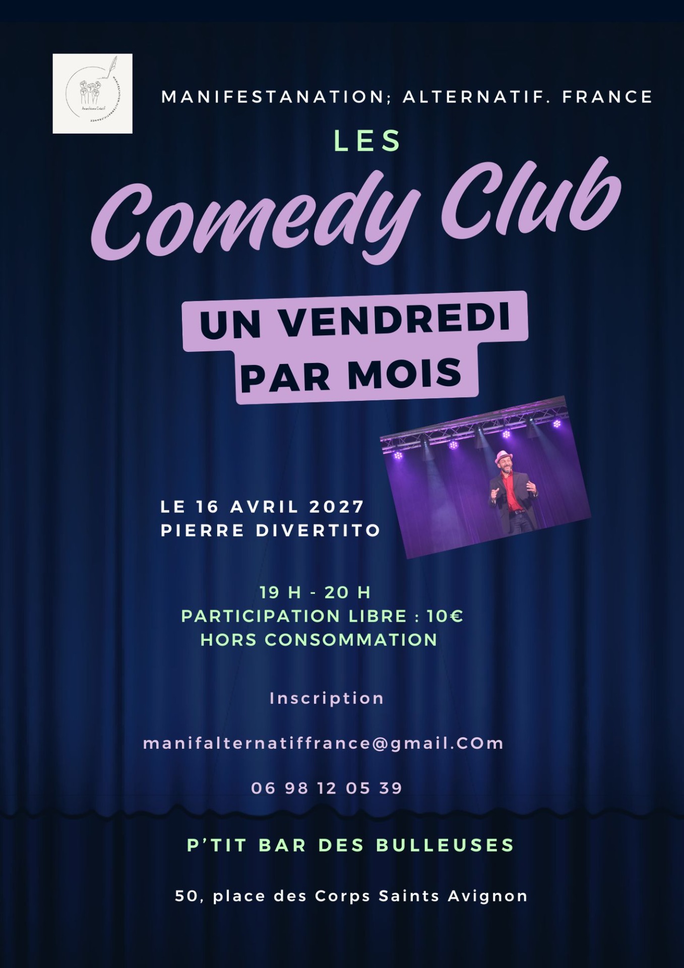 Cette année, le parrain est Pierre Divertito